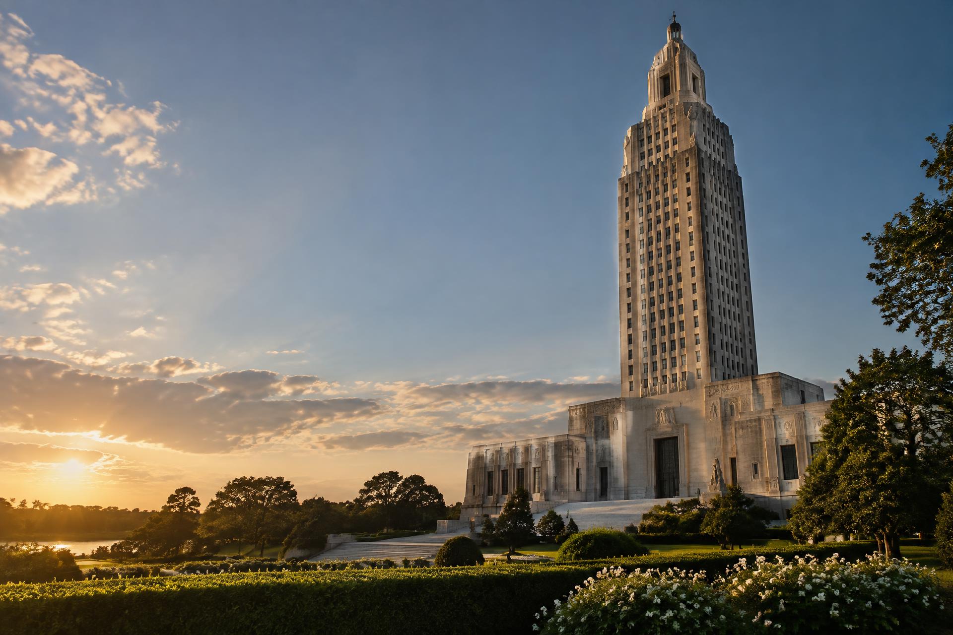 Louisiana State Capitol in Baton Rouge
